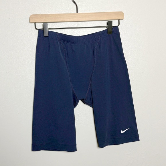 Nike Mens Hydrastrong Jammer Shorts 34 Blue Swim Bottoms Active Sports - Picture 1 of 8